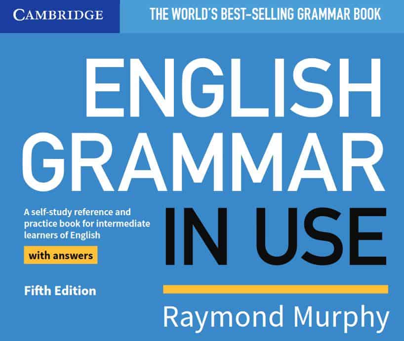 Murphy's "English Grammar in Use" book cover.