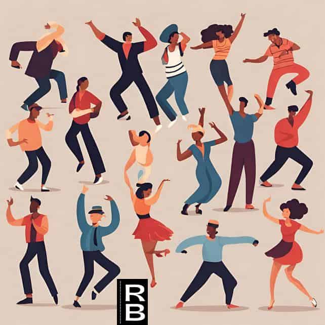 People dancing differently.