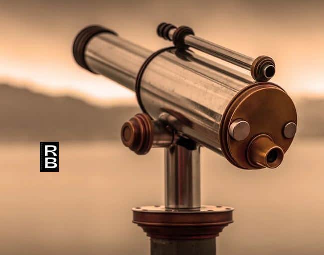 A telescope.