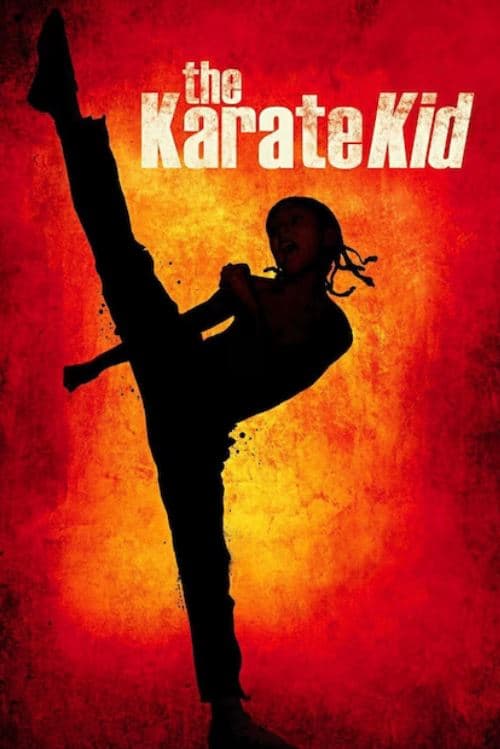 Artwork based around "The Karate Kid" (2010) movie poster.
