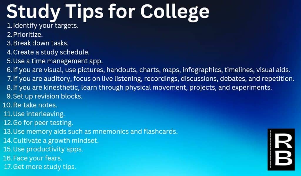 Rebeca Duriga's 17 tips for college students.