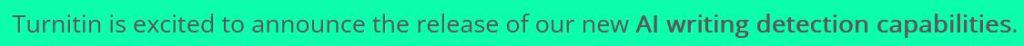 Message from Turnitin