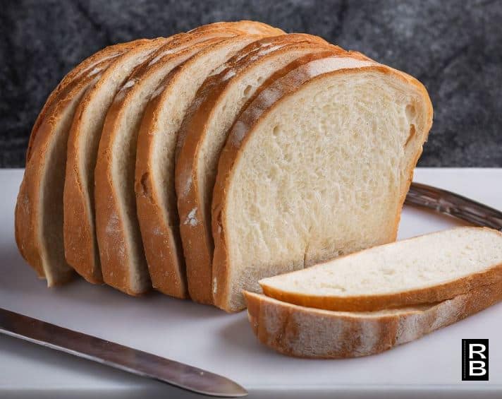 A loaf of sliced bread.